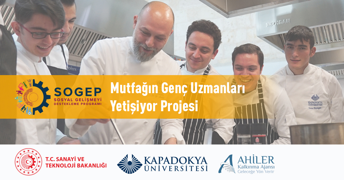 “Mutfağın Genç Uzmanları Yetişiyor” projemize SOGEP’ten destek